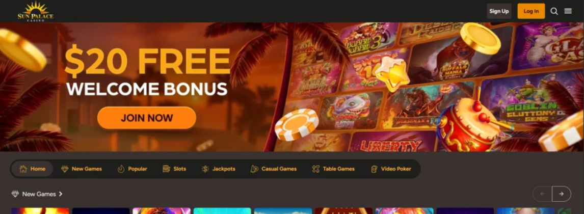 Sister Sites to Sun Palace Casino